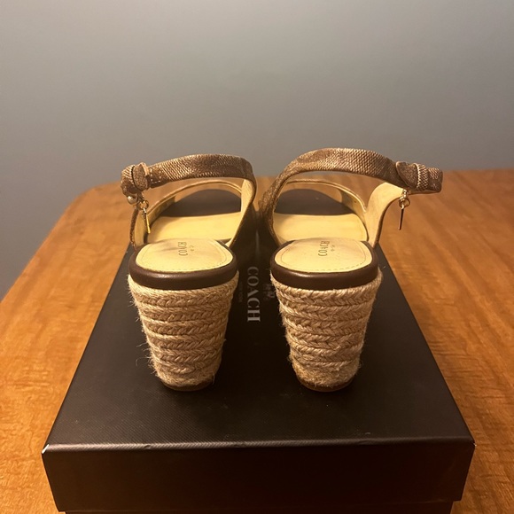 Like new, Coach wedges, size 7 - Picture 6 of 8